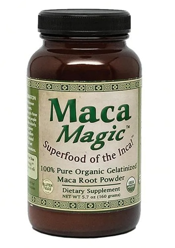 Maca Magic 100% Pure Organic Geltinized Maca Root Powder