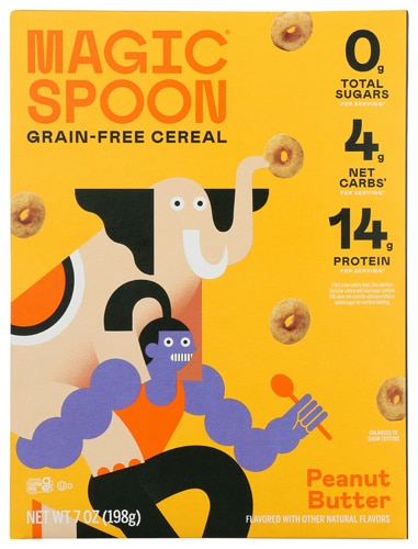 Magic Spoon Grain-Free Protein Cereal Peanut Butter