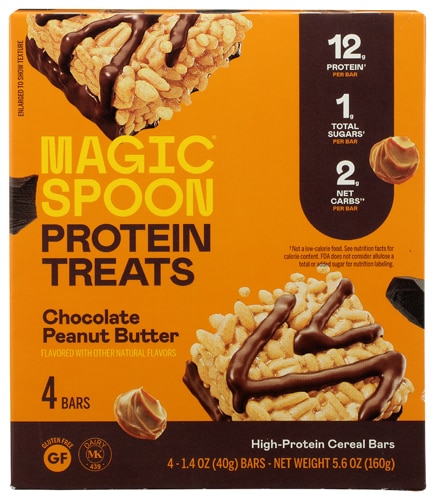 Magic Spoon High Protein Cereal Bars Chocolate Peanut Butter