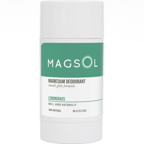 Magsol Magnesium Deodorant Aluminum Free Lemongras