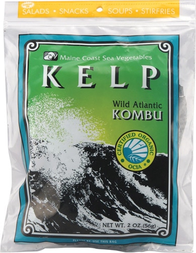 Maine Coast Sea Vegetables Organic Kelp Wild Atlantic Kombu