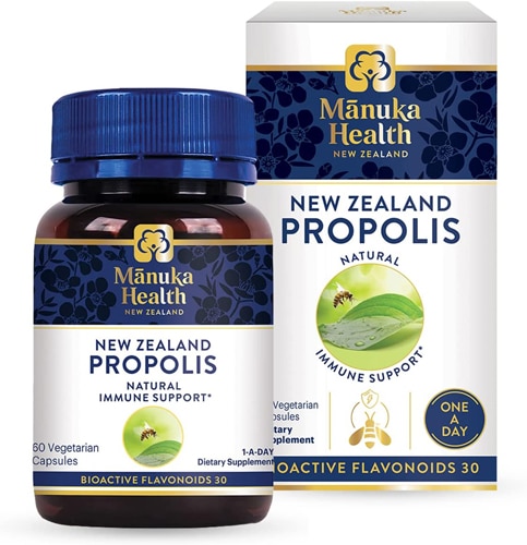 Manuka Health New Zealand Propolis 1-A-Day Capsules