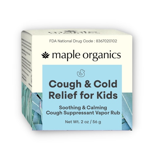 Maple Organics Kids Cough & Cold Relief Vapor Rub