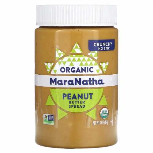 MaraNatha Organic Peanut Butter Spread Crunchy No Stir