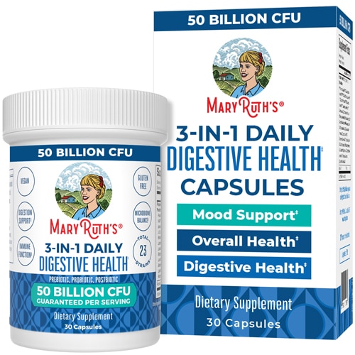 MaryRuth's 3-in-1 Daily Digestive Health
