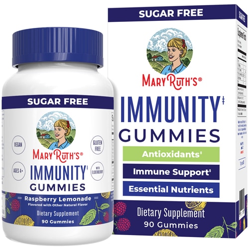 MaryRuth's Immunity Gummies Raspberry Lemonade