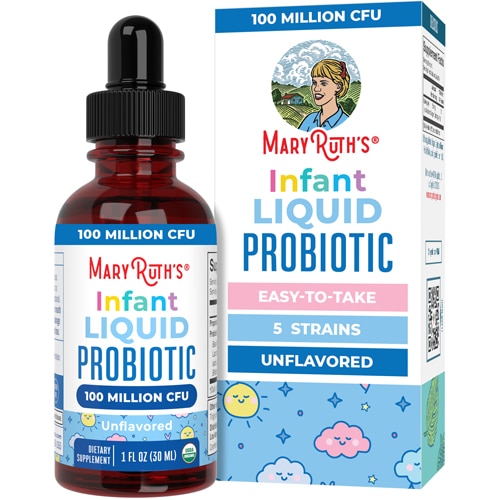 MaryRuth's Infant Organic Probiotic Liquid Drops Unflavored