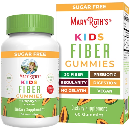 MaryRuth's Kids Fiber Gummies Papaya