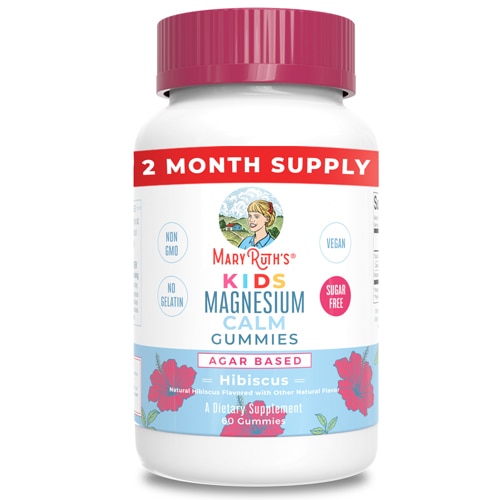 MaryRuth's Kids Magnesium Calm Gummies Hibiscus