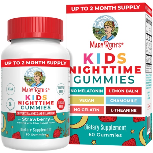 MaryRuth's Kids Nighttime Gummies Strawberry