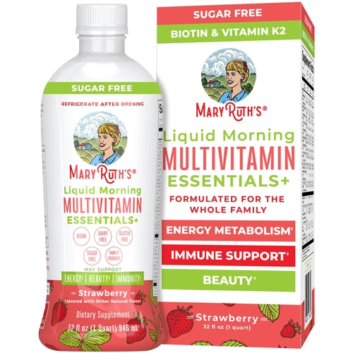 MaryRuth's Morning Multivitamin Liquid Strawberry