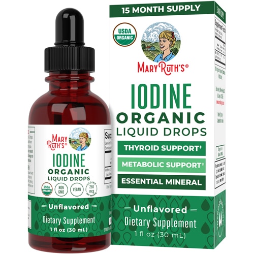 MaryRuth's Organic Iodine Liquid Drops Unflavored