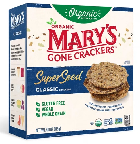 Mary's Gone Crackers Organic Super Seed Crackers Classic