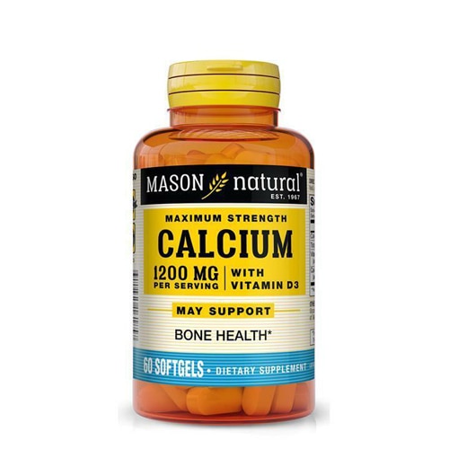 Mason Natural Calcium 1200 mg with Vitamin D3 50 mcg - 2000 IU