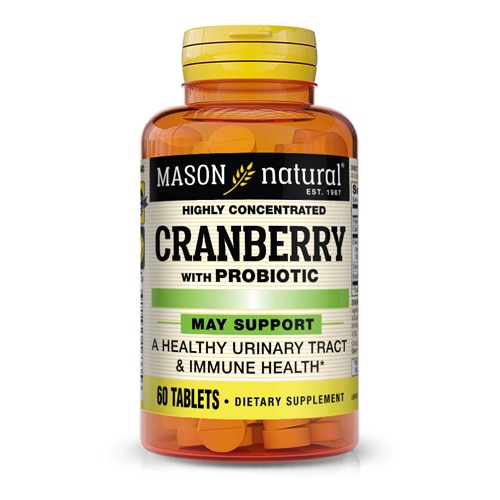 Mason Natural Cranberry With Probiotic Highly Concentrated