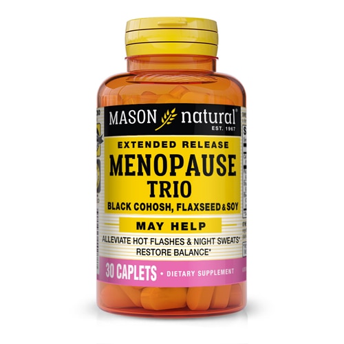 Mason Natural Menopause Trio Black Cohosh Flaxseed & Soy