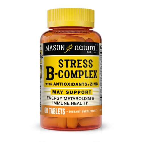 Mason Natural Stress B-Complex with Antioxidants + Zinc