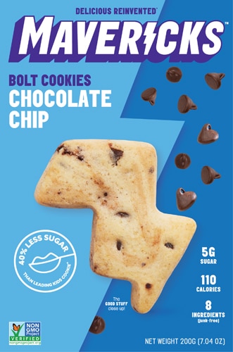 Mavericks Bolt Cookies Chocolate Chip