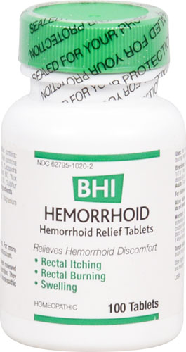 MediNatura BHI Hemorrhoid Relief Tablets