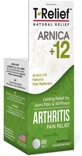 MediNatura T-Relief Arnica Plus +12 Arthritis Pain Relief