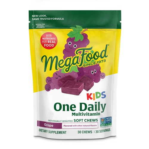 MegaFood Kids One Daily Multivitamin Grape