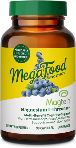 MegaFood Magtein Magnesium L-Threonate Capsules