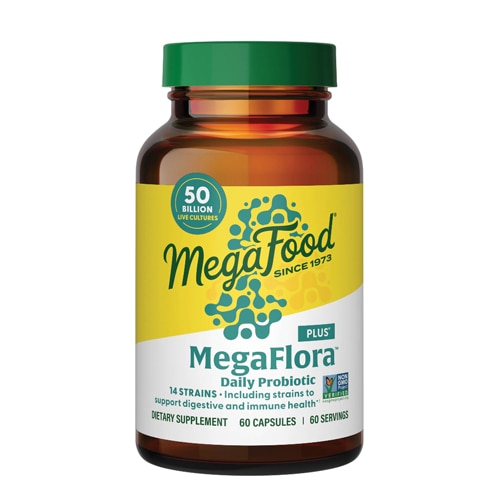 MegaFood MegaFlora Plus Probiotic - 14 Strains