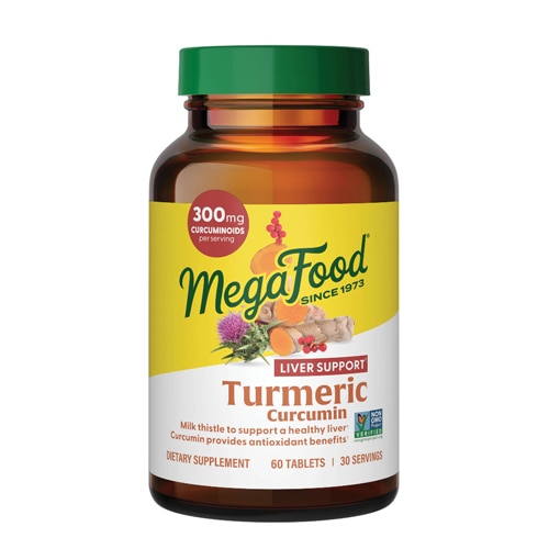 MegaFood Turmeric Curcumin Extra Strength Liver - Liver Support