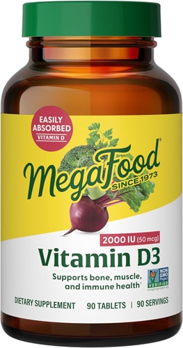 MegaFood Vitamin D3 Immune Support