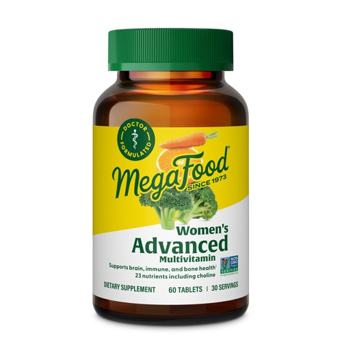 MegaFood Women's Advanced Multivitamin for Women with Choline