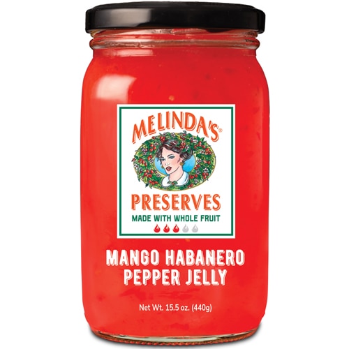 Melinda's Vegan Non-GMO Whole Fruit Preserves Mango Habanero Pepper