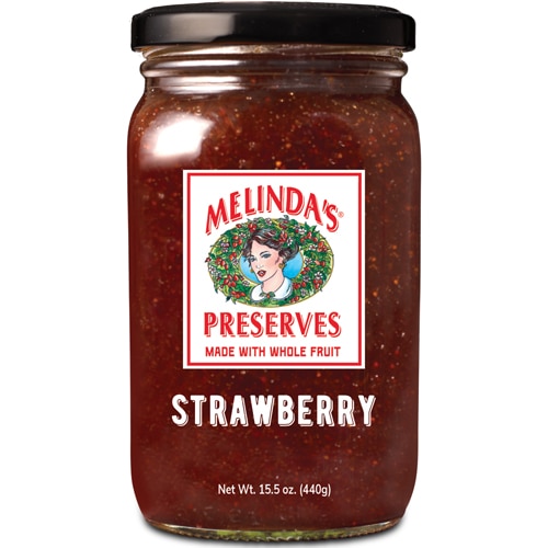Melinda's Vegan Non-GMO Whole Fruit Preserves Strawberry