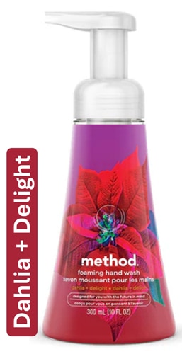 Method Foaming Hand Wash Holiday Scent Dahlia + Delight