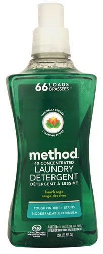 Method Laundry Detergent 66 Loads Beach Sage