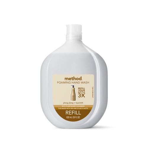 Method Premium Foaming Hand Wash Soap Refill - Ylang Ylang + Hyacinth