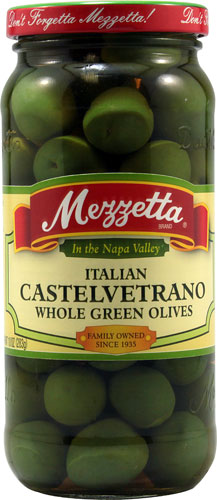 Mezzetta Italian Castelvetrano Whole Green Olives