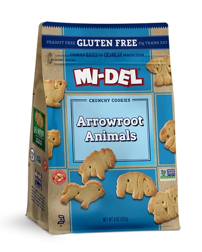 Mi-Del Arrowroot Animal Cookies Gluten Free