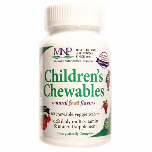 Michael's Naturopathic Programs Children's Chewables Daily Multi-Vitamin Natural Fruit