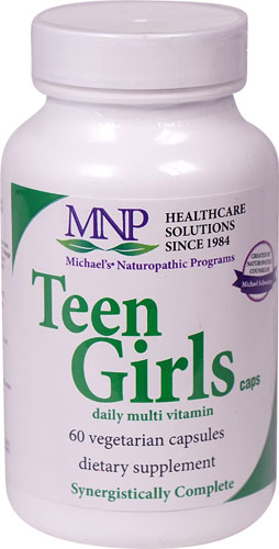 Michael's Naturopathic Programs Teen Girls Caps Daily Multi-Vitamin