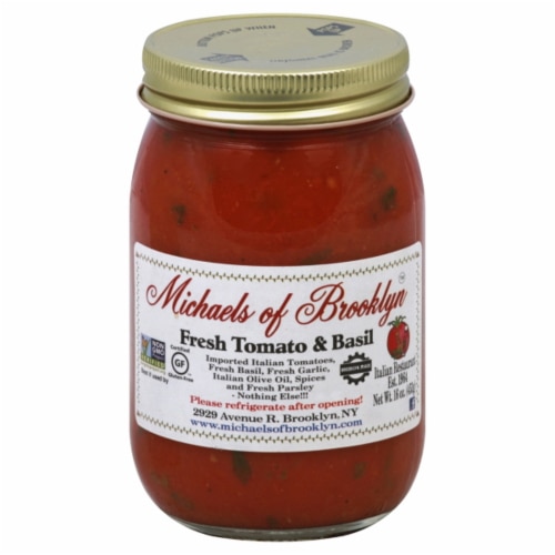 Michaels of Brooklyn Pasta Sauce Fresh Tomato & Basil