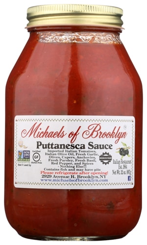 Michaels of Brooklyn Sauce Non-GMO Gluten Free Puttanesca