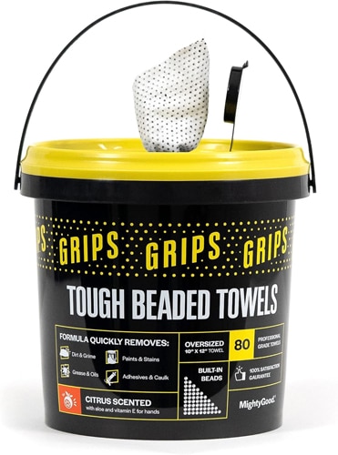 MightyGood GripsTough Beaded Towel XL Wipes