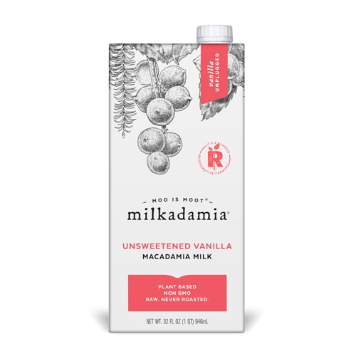 Milkadamia Macadamia Milk Unsweetened Vanilla