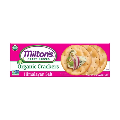 Milton's Craft Bakers Organic Himalayan Salt Crackers