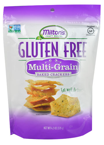 Milton's Gluten Free Baked Crackers Multigrain