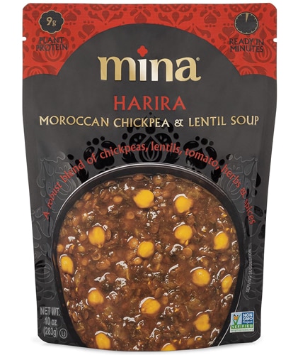 Mina Non-GMO Soup Harira Moroccan Chickpea & Lentil