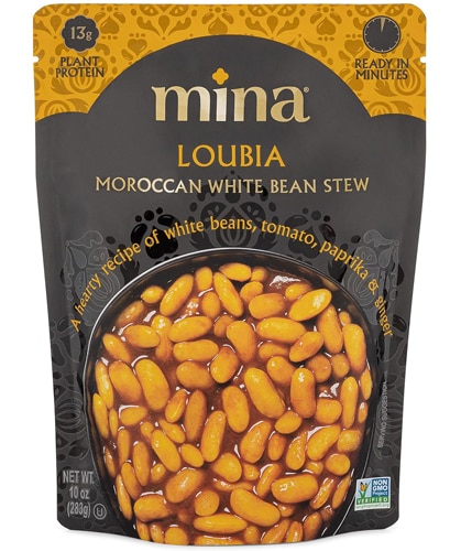 Mina Non-GMO Stew Loubia Moroccan White Beans