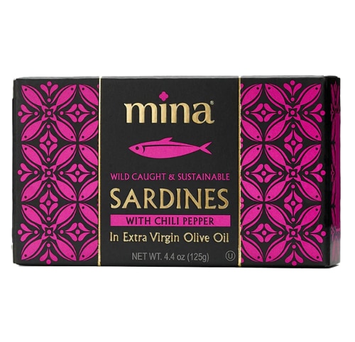 Mina Sardines In Extra Virgin Olive Oil with Chili Pepper