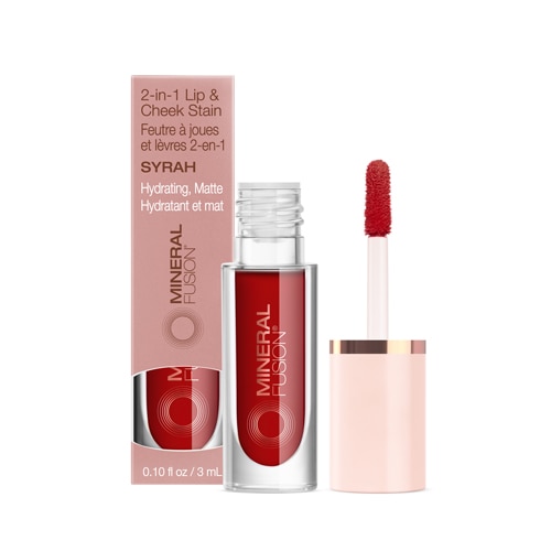 Mineral Fusion 2-in-1 Lip & Cheek Stain - Syrah