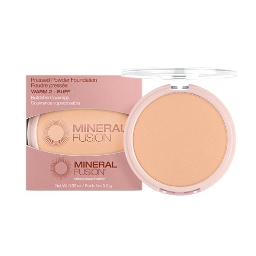 Mineral Fusion Pressed Powder Foundation Warm 2 - Buff